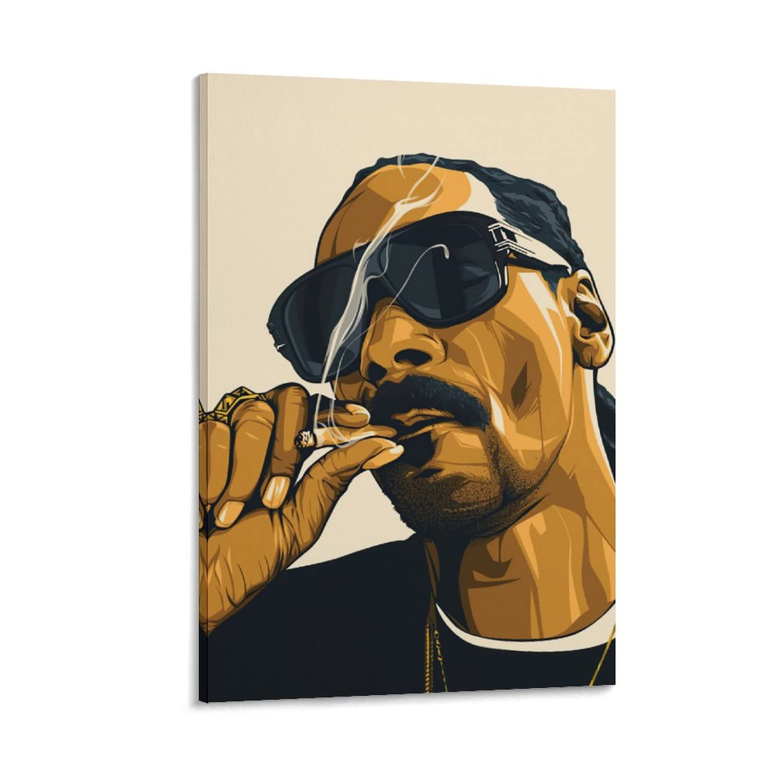 Amazon.co.jp: ラッパー スヌープ ドッグ キャンバス アート ポスター